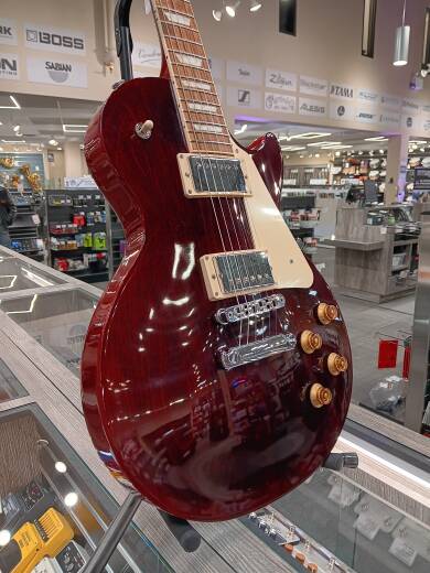 Store Special Product - Gibson - Les Paul Studio Electric Guitar with Softshell Case - Wine Red