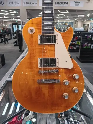 Gibson - Les Paul Standard 60s Figured Top - Honey Amber 2