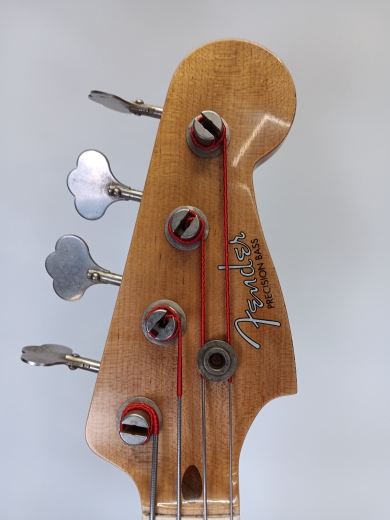 Fender Custom Shop - 1958 Precision Bass Relic, 1-Piece Quartersawn Maple Neck Fingerboard - Super Faded Aged Chocolate 3-Color Sunburst 2