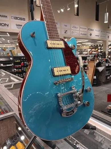 Gretsch Guitars - G5210T-P90 Electromatic Jet Two 90 Single-Cut with Bigsby, Laurel Fingerboard - Mako 2