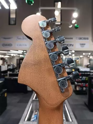 EVH - Striped Series '78 Eruption, Maple Fingerboard - White with Black Stripes Relic 2