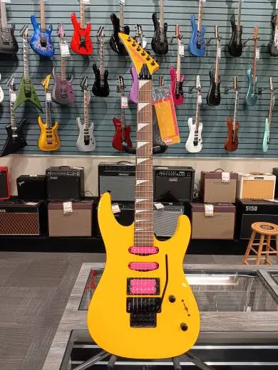 Jackson Guitars - X Series Dinky DK3XR HSS, Laurel Fingerboard - Caution Yellow