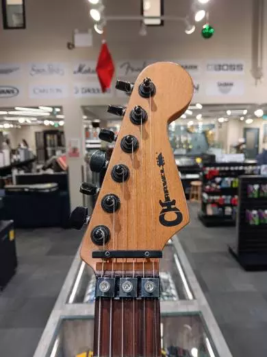 Charvel Guitars - Pro-Mod Relic San Dimas Style 1 HH FR PF, Pau Ferro Fingerboard - Weathered Orange 2