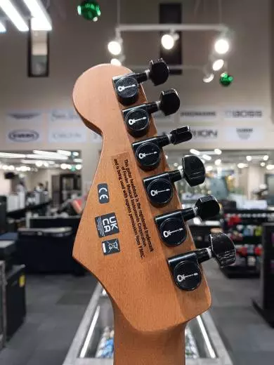 Charvel Guitars - Pro-Mod Relic San Dimas Style 1 HH FR PF, Pau Ferro Fingerboard - Weathered Orange 2