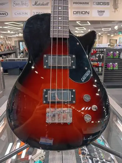 Gretsch Guitars - G2220 Electromatic Junior Jet Bass II Short-Scale, Black Walnut Fingerboard - Tobacco Sunburst 2