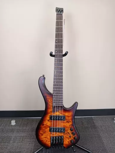 Ibanez - EHB Ergonomic Headless 5-String Electric Bass - Dragon Eye Burst Low Gloss