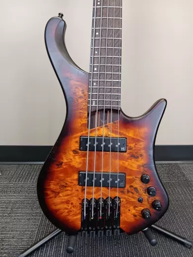 Ibanez - EHB Ergonomic Headless 5-String Electric Bass - Dragon Eye Burst Low Gloss 2