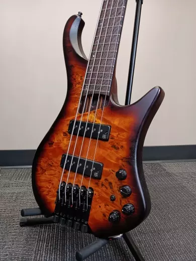 Ibanez - EHB Ergonomic Headless 5-String Electric Bass - Dragon Eye Burst Low Gloss 2