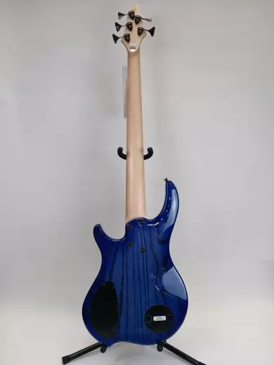 Dingwall - Combustion 5-string, 3 pickup, quilted top - Indigo Burst 5