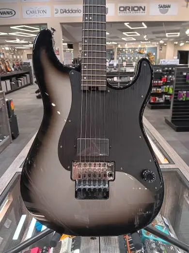 Charvel Guitars - Phil Sgrosso Signature Pro-Mod So-Cal Style 1 H FR E, Ebony Fingerboard - Silverburst 2