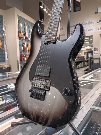 Charvel Guitars - Phil Sgrosso Signature Pro-Mod So-Cal Style 1 H FR E, Ebony Fingerboard - Silverburst 2
