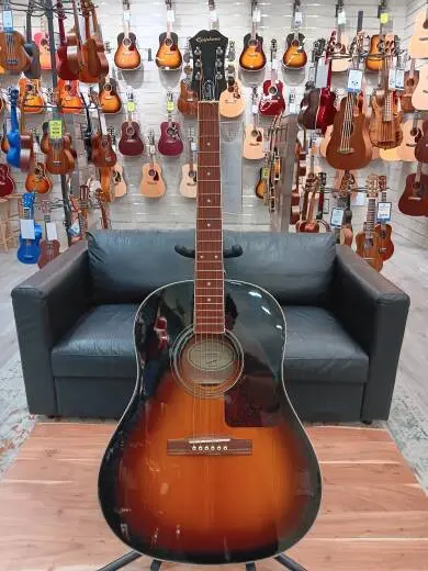Epiphone - J-45 Studio Advanced Jumbo Acoustic Guitar - Vintage Sunburst