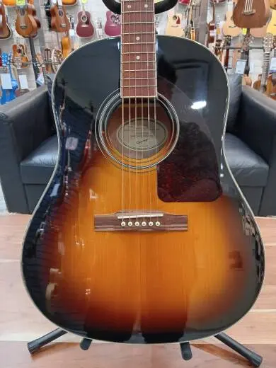 Epiphone - J-45 Studio Advanced Jumbo Acoustic Guitar - Vintage Sunburst 2