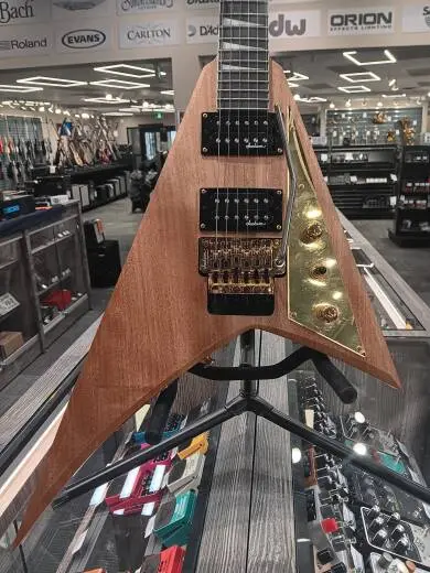 Jackson Guitars - JS Series Rhoads MAH JS32, Amaranth Fingerboard - Natural 2