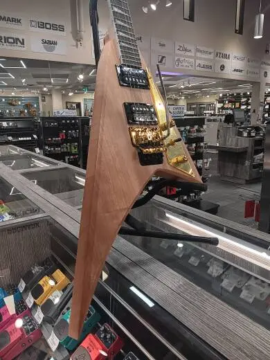 Jackson Guitars - JS Series Rhoads MAH JS32, Amaranth Fingerboard - Natural 2