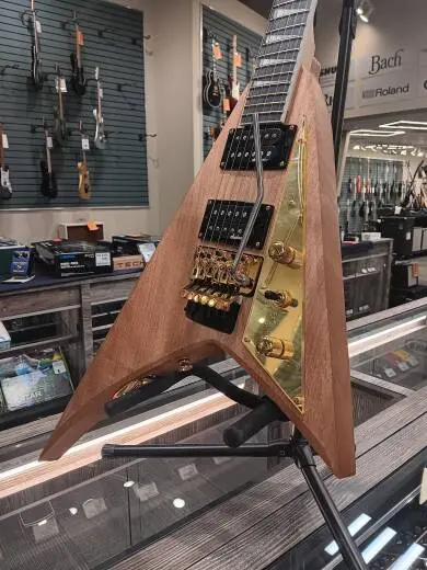 Jackson Guitars - JS Series Rhoads MAH JS32, Amaranth Fingerboard - Natural 2