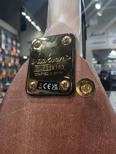 Jackson Guitars - JS Series Rhoads MAH JS32, Amaranth Fingerboard - Natural 2