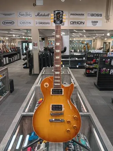 Gibson - Slash ''Jessica'' Les Paul Standard Electric Guitar with Case - Honey Burst