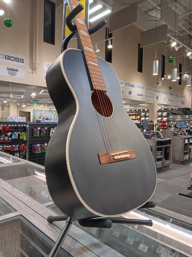 Gear Hunter | Recording King - Dirty 37 Series Parlor Guitar - Black