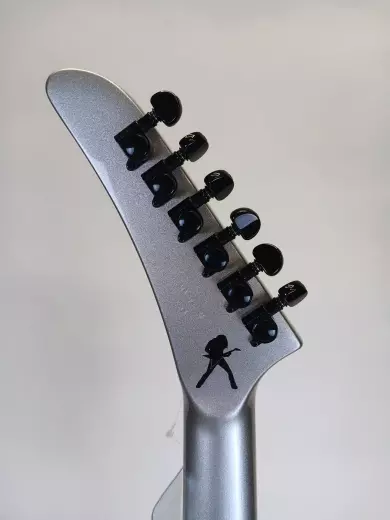 Gibson - Dave Mustaine Flying V Explorer - Silver Metallic 7