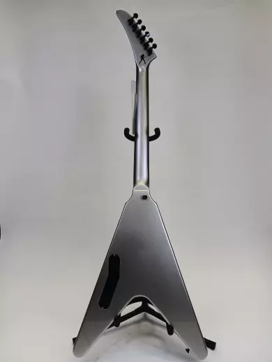 Gibson - Dave Mustaine Flying V Explorer - Silver Metallic 5