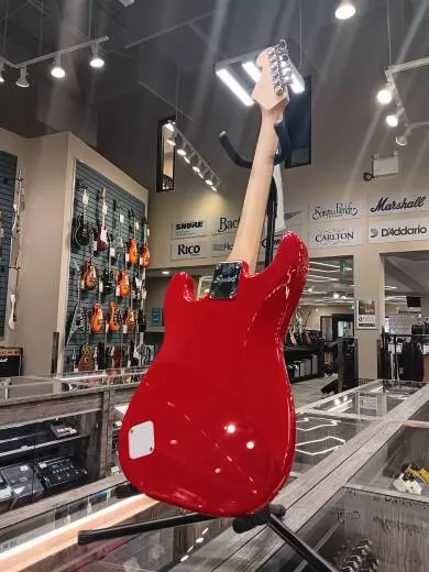 Squier - Mini Strat Electric Guitar w/Laurel Fingerboard - Dakota Red 2