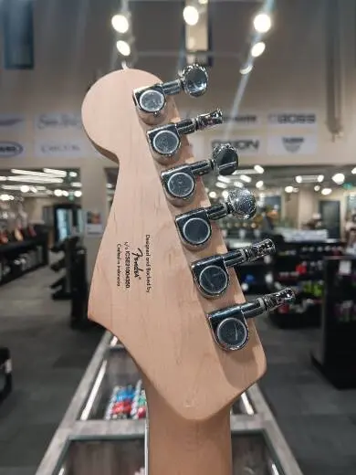 Squier - Mini Strat Electric Guitar w/Laurel Fingerboard - Dakota Red 2