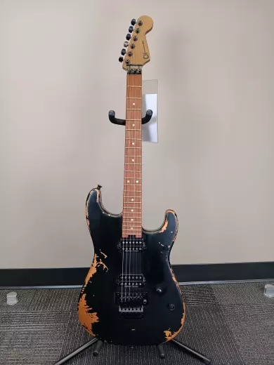 Charvel Guitars - Pro-Mod Relic San Dimas Style 1 HH - Weathered Black