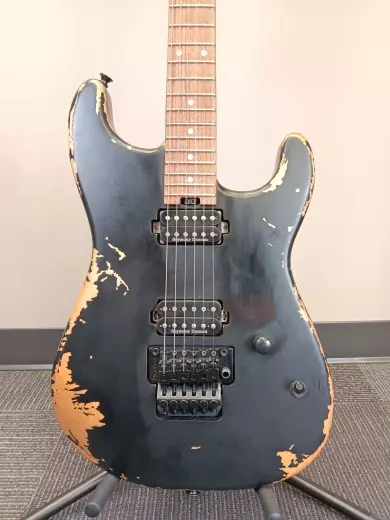 Charvel Guitars - Pro-Mod Relic San Dimas Style 1 HH - Weathered Black 2