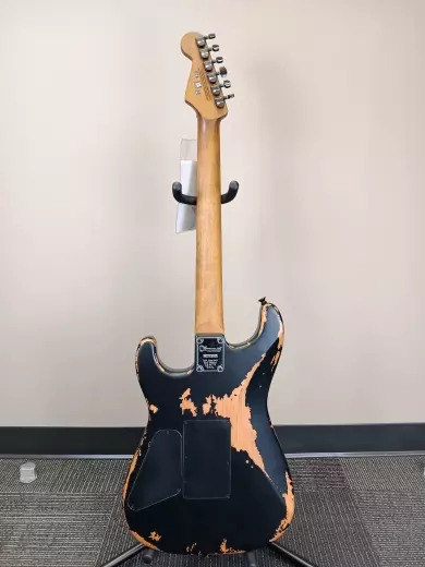 Charvel Guitars - Pro-Mod Relic San Dimas Style 1 HH - Weathered Black 2