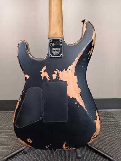 Charvel Guitars - Pro-Mod Relic San Dimas Style 1 HH - Weathered Black 2