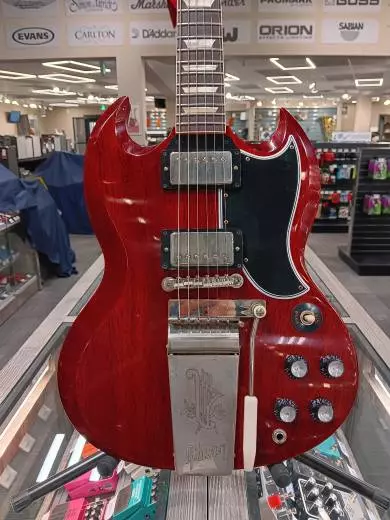 Gibson Custom Shop - 1964 SG Standard VOS Reissue w Maestro Trem - Heritage Cherry 2