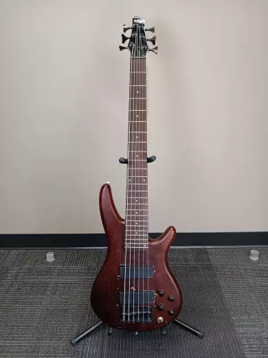Ibanez - GIO Series 6-String Bass Guitar HH - Walnut Flat