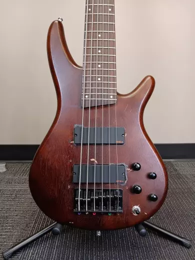 Ibanez - GIO Series 6-String Bass Guitar HH - Walnut Flat 2