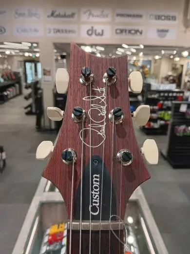 PRS Guitars - Custom 24 Electric Guitar with Hardshell Case - Dark Cherry Sunburst 2