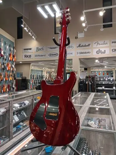 PRS Guitars - Custom 24 Electric Guitar with Hardshell Case - Dark Cherry Sunburst 2