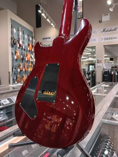 PRS Guitars - Custom 24 Electric Guitar with Hardshell Case - Dark Cherry Sunburst 2