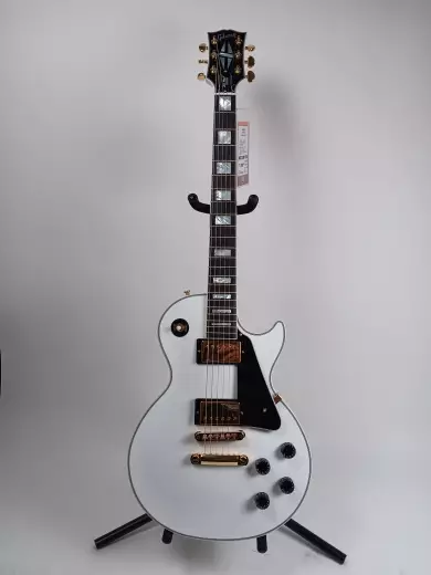 Store Special Product - Gibson Custom Shop - Les Paul Custom, Alpine White, Ebony Fingerboard