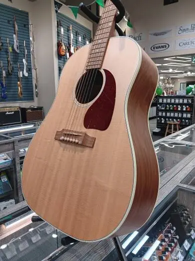Gibson - J-45 Studio Walnut Acoustic/Electric Guitar with Case - Satin Natural 2