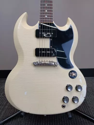 Gibson Custom Shop - Murphy Lab Ultra Lite Aged '63 SG Special - Classic White 2