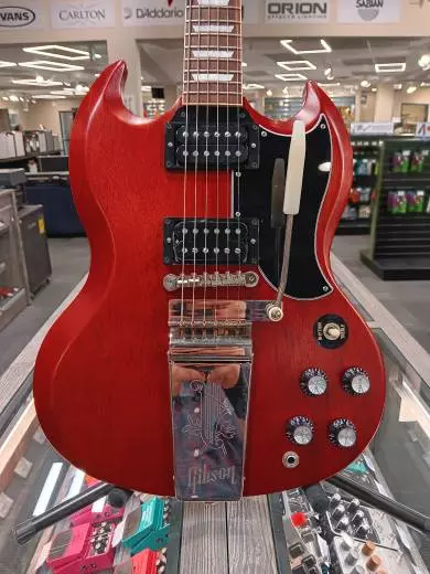 Gibson - SG Standard Faded '61 w/Maestro - Vintage Cherry 2