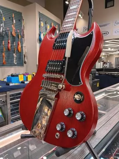 Gibson - SG Standard Faded '61 w/Maestro - Vintage Cherry 2