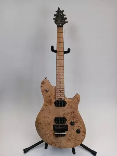 EVH - Wolfgang WG Standard Exotic Poplar Burl, Baked Maple Fingerboard - Natural