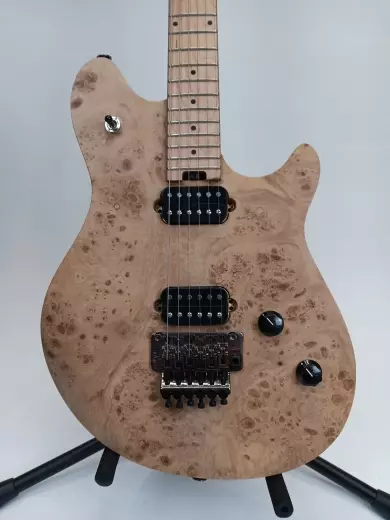 EVH - Wolfgang WG Standard Exotic Poplar Burl, Baked Maple Fingerboard - Natural 2