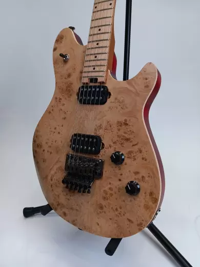 EVH - Wolfgang WG Standard Exotic Poplar Burl, Baked Maple Fingerboard - Natural 4