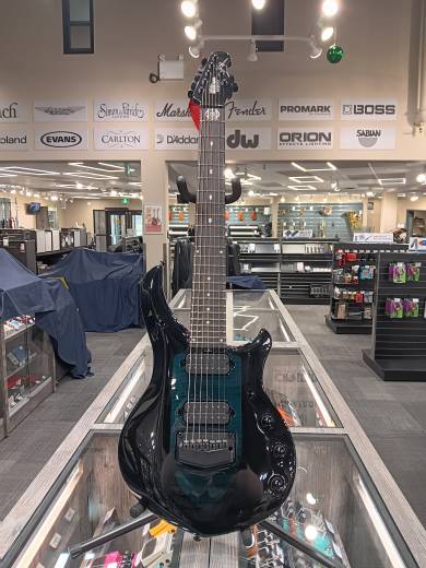 Store Special Product - Ernie Ball Music Man - Majesty 7 - Emerald Sky