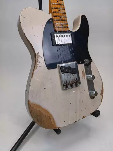 Fender - Limited Edition '51 HS Telecaster Heavy Relic - Aged White Blonde 3