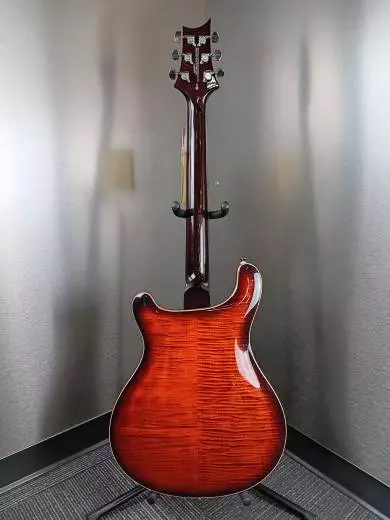 PRS Guitars - SE Hollowbody II Piezo with Case - Orange Tiger Smokeburst 2