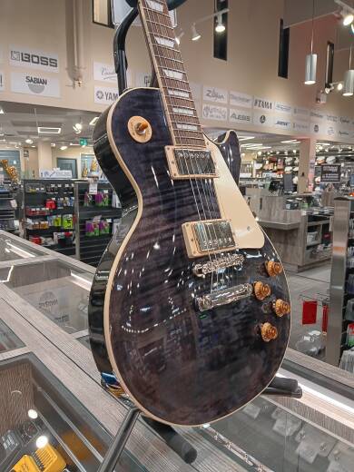Store Special Product - Gibson - Les Paul Standard 50s Electric Guitar with Hardshell Case - Translucent Ebony