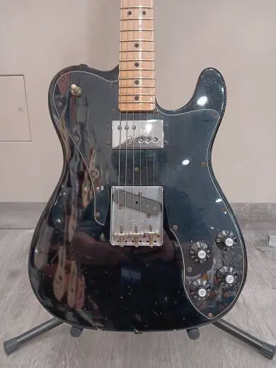 Fender Custom Shop - Limited Edition 70s Telecaster Custom Relic, Maple Fingerboard - Aged Black 2
